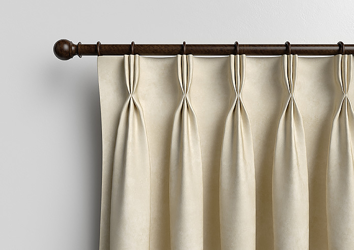 Florence Faux Suede, Stone - Made to Measure Curtains - Image 11
